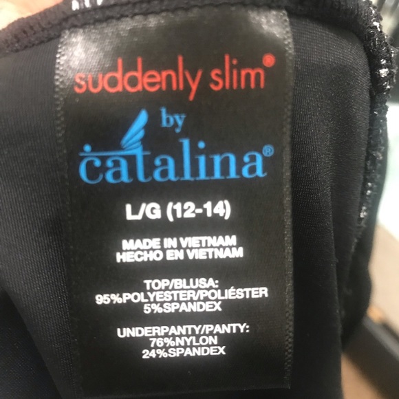 Suddenly Slim Catalina Halter One Piece Swimsuit - Picture 5 of 5